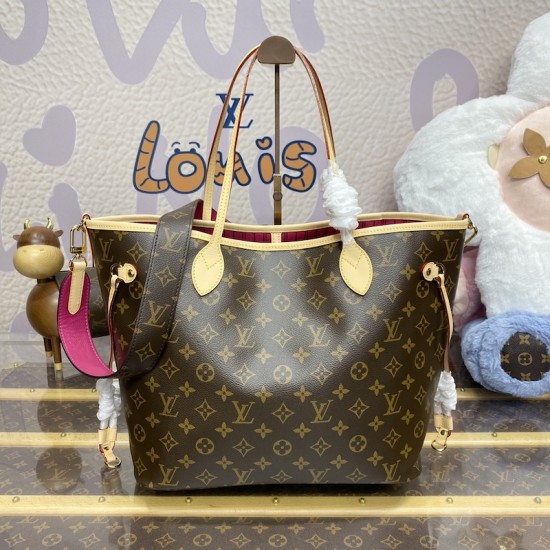 Louis Vuitton Reversible Neverfull Bandoulière Inside Out MM M12257 Louis Vuitton Reversible Neverfull Bandoulière Inside Out MM M12257