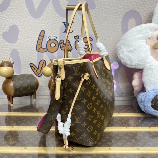 Louis Vuitton Reversible Neverfull Bandoulière Inside Out MM M12257 Louis Vuitton Reversible Neverfull Bandoulière Inside Out MM M12257