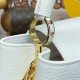 Louis Vuitton Capucines BB White M12279 Louis Vuitton Capucines BB White M12279