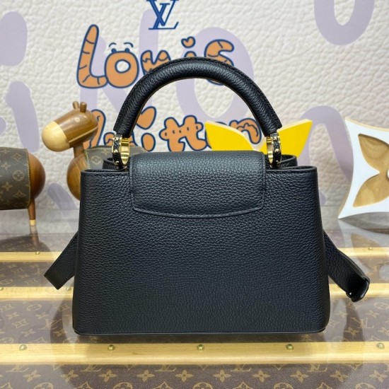 Louis Vuitton Capucines BB Black M12345 Louis Vuitton Capucines BB Black M12345