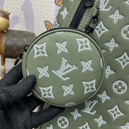 Louis Vuitton Olive Green Duo Slingbag M12486 Louis Vuitton Olive Green Duo Slingbag M12486