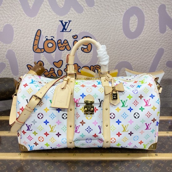 LV x TM Keepall Bandoulière 45 M13742 LV x TM Keepall Bandoulière 45 M13742