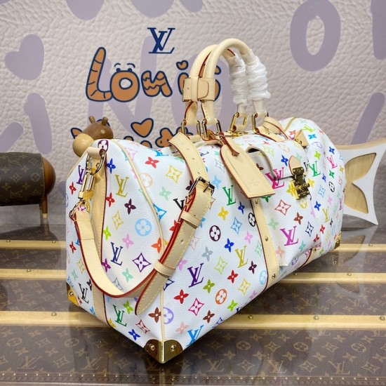 LV x TM Keepall Bandoulière 45 M13742 LV x TM Keepall Bandoulière 45 M13742