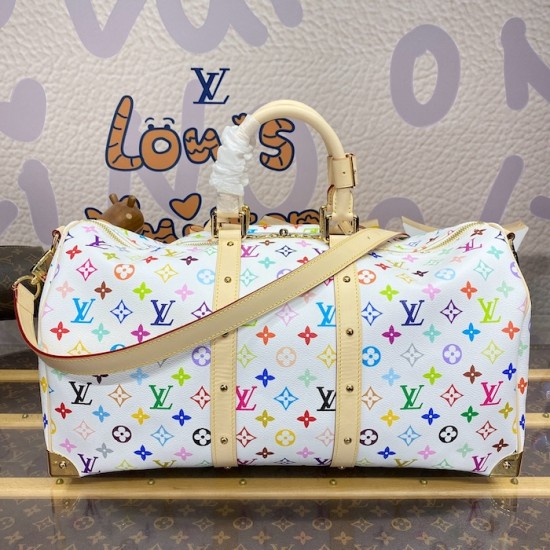 LV x TM Keepall Bandoulière 45 M13742 LV x TM Keepall Bandoulière 45 M13742