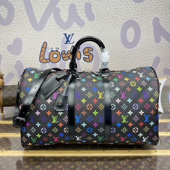 LV x TM Keepall Bandoulière 50 M13745 LV x TM Keepall Bandoulière 50 M13745