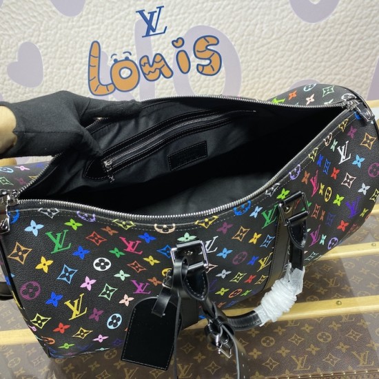 LV x TM Keepall Bandoulière 50 M13745 LV x TM Keepall Bandoulière 50 M13745