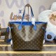 Louis Vuitton Reversible Neverfull Bandoulière Inside Out MM M13753 Louis Vuitton Reversible Neverfull Bandoulière Inside Out MM M13753