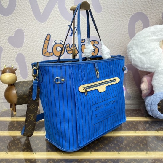 Louis Vuitton Reversible Neverfull Bandoulière Inside Out MM M13753 Louis Vuitton Reversible Neverfull Bandoulière Inside Out MM M13753