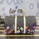 LV x TM Keepall Bandoulière 45 M14182 LV x TM Keepall Bandoulière 45 M14182