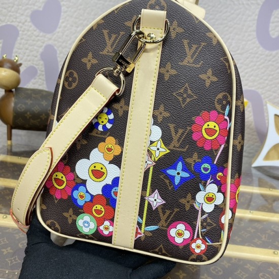 LV x TM Keepall Bandoulière 45 M14182 LV x TM Keepall Bandoulière 45 M14182