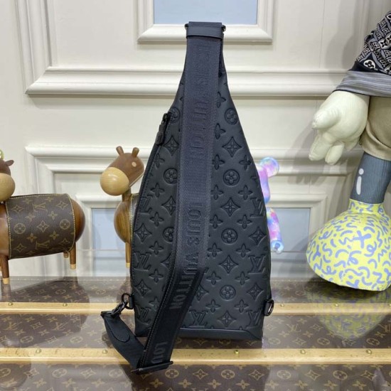Louis Vuitton Monogram Shadow Duo Slingbag M21890 Louis Vuitton Monogram Shadow Duo Slingbag M21890