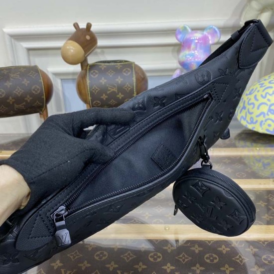 Louis Vuitton Monogram Shadow Duo Slingbag M21890 Louis Vuitton Monogram Shadow Duo Slingbag M21890