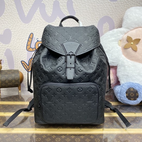 Louis Vuitton Monogram Taurillon Leather Montsouris Backpack M23127 Louis Vuitton Monogram Taurillon Leather Montsouris Backpack M23127