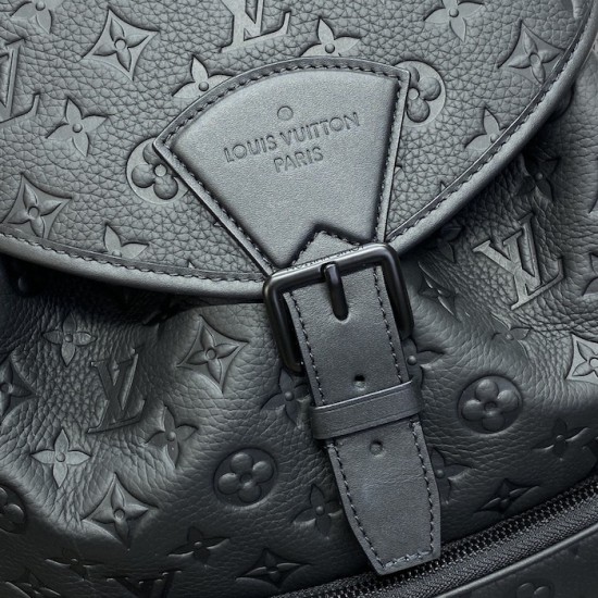 Louis Vuitton Monogram Taurillon Leather Montsouris Backpack M23127 Louis Vuitton Monogram Taurillon Leather Montsouris Backpack M23127