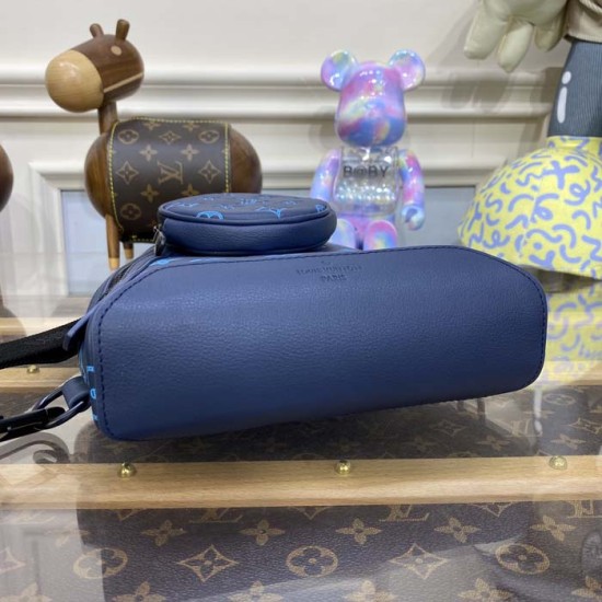 Louis Vuitton Monogram Shadow Duo Slingbag M24751 Louis Vuitton Monogram Shadow Duo Slingbag M24751