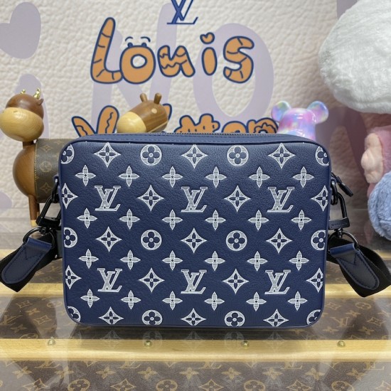 Louis Vuitton Monogram Shadow Trio Messenger M24753 Louis Vuitton Monogram Shadow Trio Messenger M24753