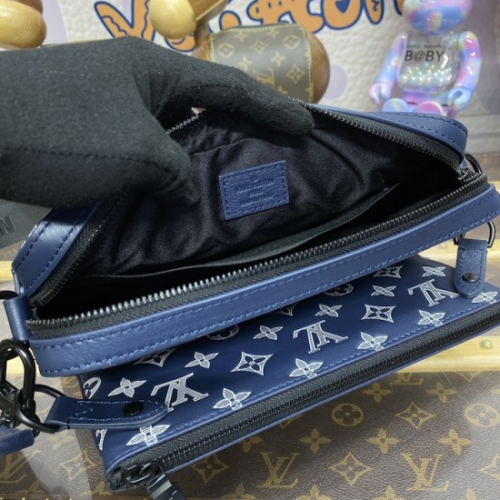 Louis Vuitton Monogram Shadow Trio Messenger M24753 Louis Vuitton Monogram Shadow Trio Messenger M24753