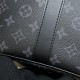 Louis Vuitton Monogram Eclipse Keepall Bandoulière 55 M40605 Louis Vuitton Monogram Eclipse Keepall Bandoulière 55 M40605
