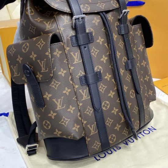 Louis Vuitton Monogram Canvas Christopher MM M43735 Louis Vuitton Monogram Canvas Christopher MM M43735