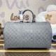 Louis Vuitton Monogram Shadow Keepall Bandoulière 50 M46117 Louis Vuitton Monogram Shadow Keepall Bandoulière 50 M46117