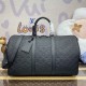 Louis Vuitton Taurillon Monogram Leather Keepall Bandoulière 50 M59025 Louis Vuitton Taurillon Monogram Leather Keepall Bandoulière 50 M59025