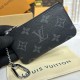 Louis Vuitton Key Pouch Black Monogram Louis Vuitton Key Pouch Black Monogram