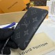 Louis Vuitton Key Pouch Black Monogram Louis Vuitton Key Pouch Black Monogram