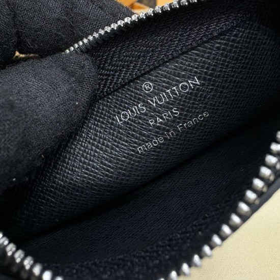 Louis Vuitton Key Pouch Black Monogram Louis Vuitton Key Pouch Black Monogram