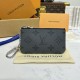 Louis Vuitton Key Pouch Grey Monogram Louis Vuitton Key Pouch Grey Monogram