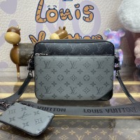 Louis Vuitton Monogram Eclipse Trio Messenger M69443