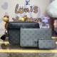 Louis Vuitton Monogram Eclipse Trio Messenger M69443 Louis Vuitton Monogram Eclipse Trio Messenger M69443