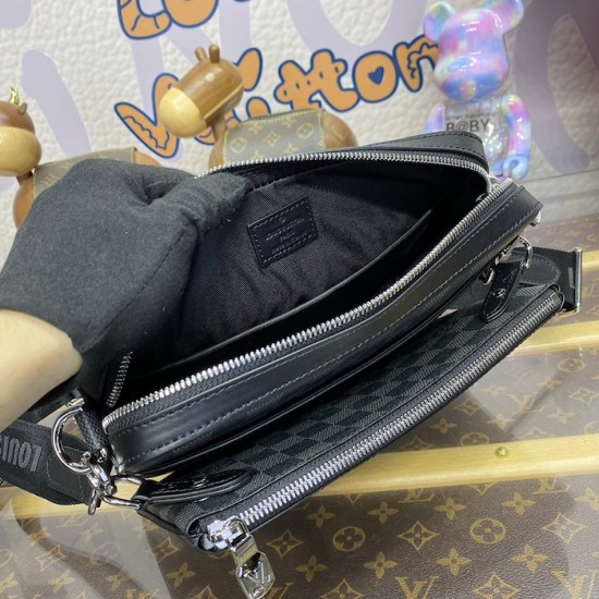 Louis Vuitton Damier Graphite Trio Messenger N40519 Louis Vuitton Damier Graphite Trio Messenger N40519