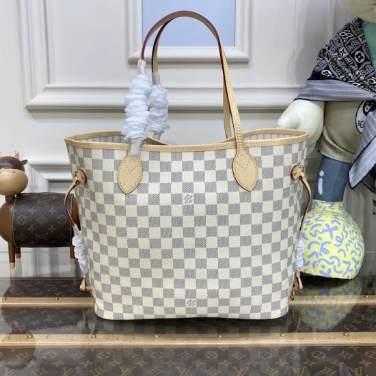 Louis Vuitton Damier Azur Neverfull MM N40604 Louis Vuitton Damier Azur Neverfull MM N40604