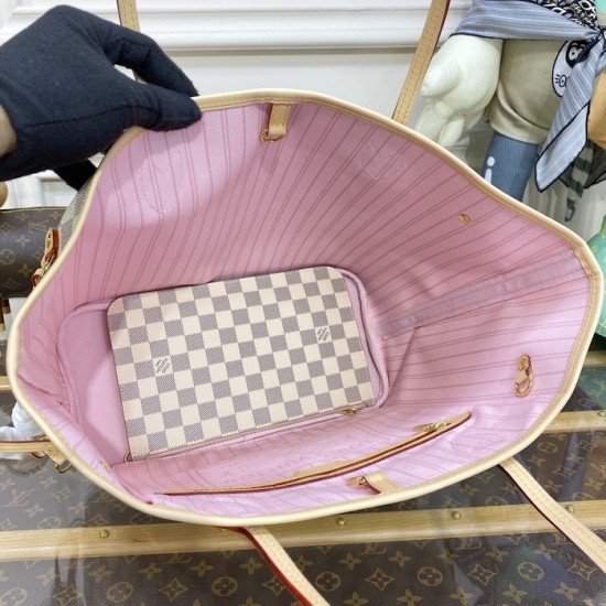 Louis Vuitton Damier Azur Neverfull MM N40604 Louis Vuitton Damier Azur Neverfull MM N40604