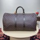 Louis Vuitton Damier Ebene Keepall Bandoulière 55 N41414 Louis Vuitton Damier Ebene Keepall Bandoulière 55 N41414