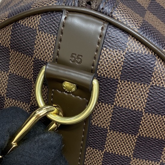 Louis Vuitton Damier Ebene Keepall Bandoulière 55 N41414 Louis Vuitton Damier Ebene Keepall Bandoulière 55 N41414