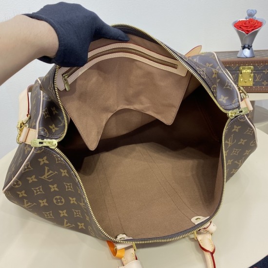 Louis Vuitton Monogram Canvas Keepall Bandoulière 55 M41414 Louis Vuitton Monogram Canvas Keepall Bandoulière 55 M41414