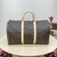 Louis Vuitton Monogram Canvas Keepall Bandoulière 45 M41418 Louis Vuitton Monogram Canvas Keepall Bandoulière 45 M41418