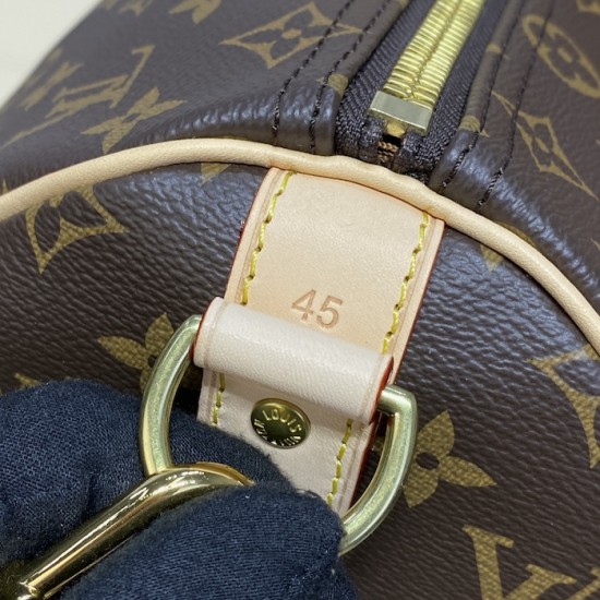 Louis Vuitton Monogram Canvas Keepall Bandoulière 45 M41418 Louis Vuitton Monogram Canvas Keepall Bandoulière 45 M41418