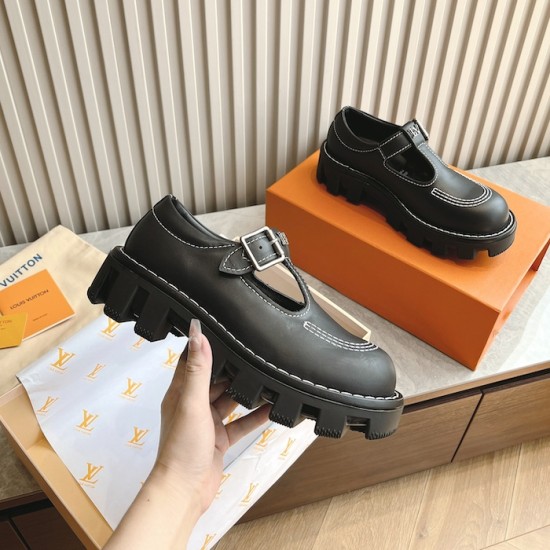 LV Checker Mary Jane Black 1ACNBB LV Checker Mary Jane Black 1ACNBB