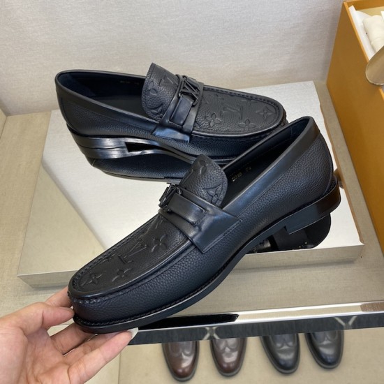 Louis Vuitton Major Loafer Black 1ADB51 Louis Vuitton Major Loafer Black 1ADB51