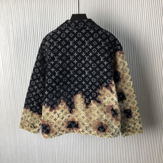 Louis Vuitton Monogram Denim Jacket 1AF759 Louis Vuitton Monogram Denim Jacket 1AF759