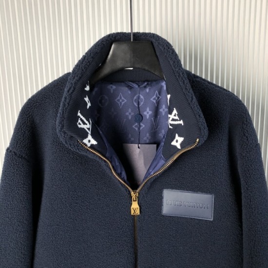 Louis Vuitton Fleece Blouson 1AFBA1 Louis Vuitton Fleece Blouson 1AFBA1