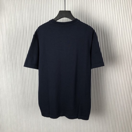Louis Vuitton Signature Short-Sleeved Cotton Crewneck 1AFBUY Louis Vuitton Signature Short-Sleeved Cotton Crewneck 1AFBUY