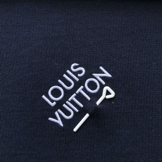Louis Vuitton Signature Short-Sleeved Cotton Crewneck 1AFBUY Louis Vuitton Signature Short-Sleeved Cotton Crewneck 1AFBUY