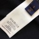 Louis Vuitton Signature Short-Sleeved Cotton Crewneck Black Louis Vuitton Signature Short-Sleeved Cotton Crewneck Black