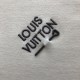 Louis Vuitton Signature Short-Sleeved Cotton Crewneck White Louis Vuitton Signature Short-Sleeved Cotton Crewneck White