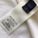 Louis Vuitton Signature Short-Sleeved Cotton Crewneck White Louis Vuitton Signature Short-Sleeved Cotton Crewneck White