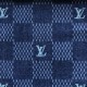 Louis Vuitton Embroidered Damier Denim Shorts 1AFVO9 Louis Vuitton Embroidered Damier Denim Shorts 1AFVO9