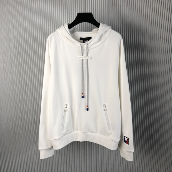 Louis Vuitton Signature Cotton Hoodie 1AFVUN Louis Vuitton Signature Cotton Hoodie 1AFVUN